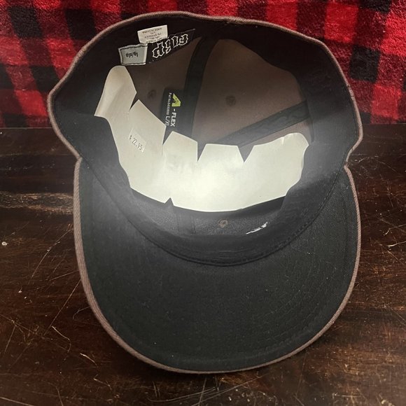 Vintage FLIP Skateboards Brown Embroidered LG/XLG Snapback Hat EUC Very Rare! - Picture 5 of 5